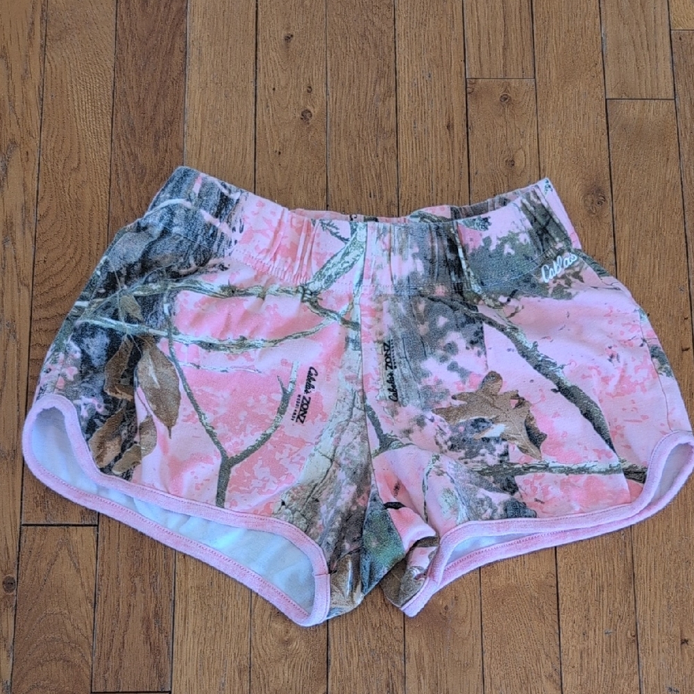 Cabela's Pink Camo Sleep Shorts